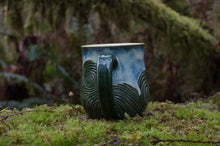 Load image into Gallery viewer, Textured Portals Mug - Forest Sunshine