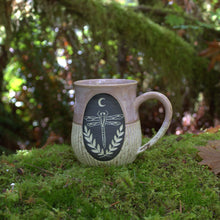 Load image into Gallery viewer, Dragonfly Mug - Lavender Mist - "SECOND"
