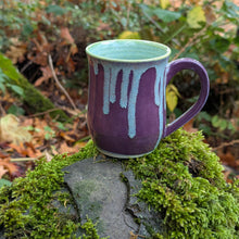 Load image into Gallery viewer, Blackberry Mug - Purple + Green