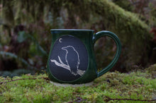 Load image into Gallery viewer, Raven Mug - Green/Blue
