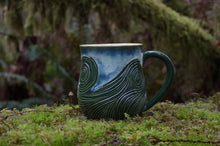 Load image into Gallery viewer, Textured Portals Mug - Forest Sunshine
