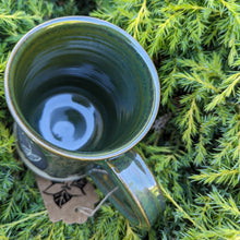 Load image into Gallery viewer, Lily of the Valley Mug - Fern Gully Green
