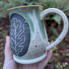 Load image into Gallery viewer, Oak Leaf Mug - Mossy Green
