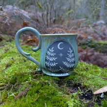 Load image into Gallery viewer, Elven Swirls - Moonlit Fern Mug
