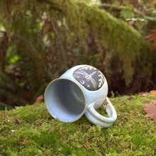 Load image into Gallery viewer, Dragonfly Mug - Blue Cloud
