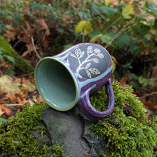 Load image into Gallery viewer, Blackberry Mug - Purple + Green
