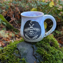 Load image into Gallery viewer, Moth Mug - Purple Drips
