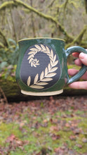 Load and play video in Gallery viewer, Fantasy Fern Mug - Forest Sunshine
