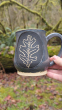 Load and play video in Gallery viewer, Oak Leaf Mug - Twilight Pearl
